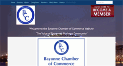 Desktop Screenshot of bayonnechamber.org